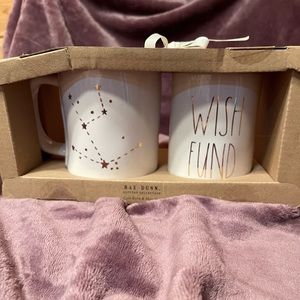 Rae Dunn mug and coin jar set! “Wish fun, star gazer” ⭐️💫